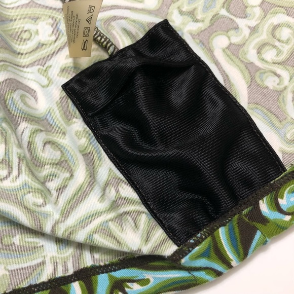 Title Nine | V-Neck Green Brown 3/4 Sleeve Athletic Dress XS Sporty - Picture 9 of 10